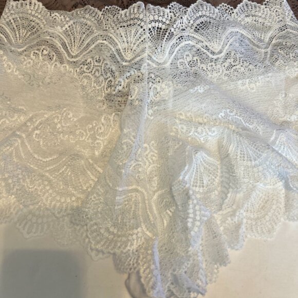 Morvia Lace see through ladies panties size Large L Women’s Underwear Light - Picture 3 of 9